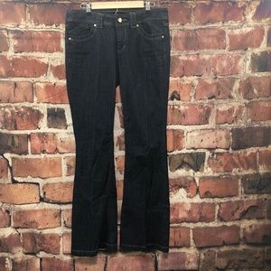 Baby Phat Women's Blue Denim 5 Pocket Bootcut Jean